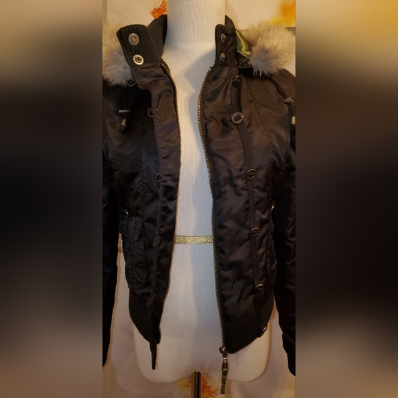 Black Warm Jacket/Coat - Picture 11 of 16